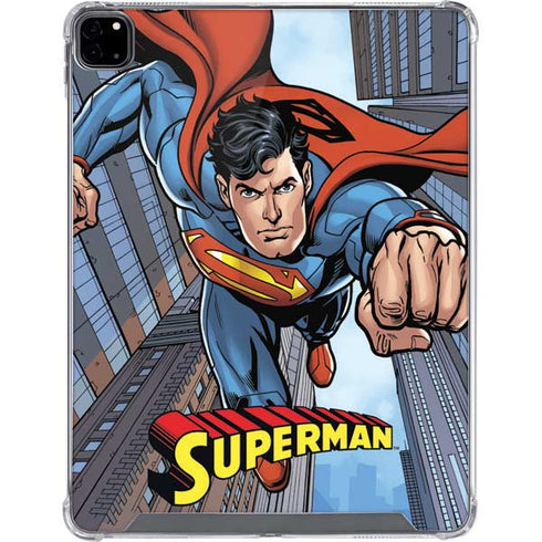 DC Comics Superman Flying Pose iPad Pro 12.9in (2020) Clear Case